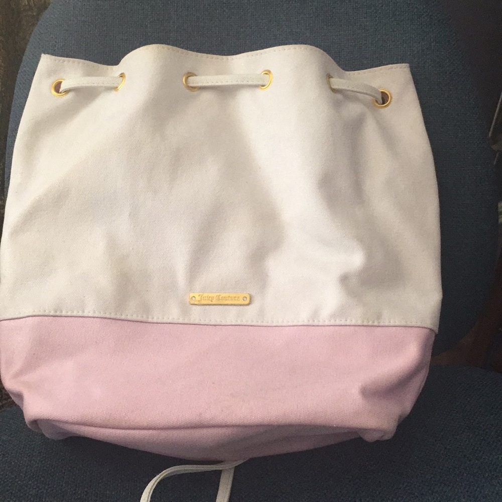 Juicy Couture backpack 9,5x10”, canvas